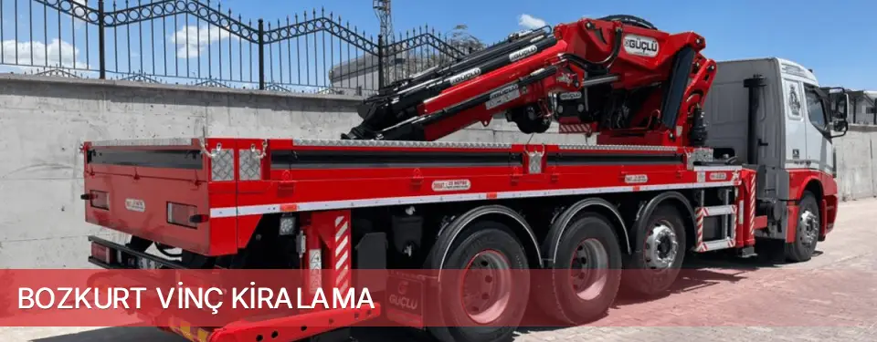 Bozkurt İlçemi Vinç Kiralama